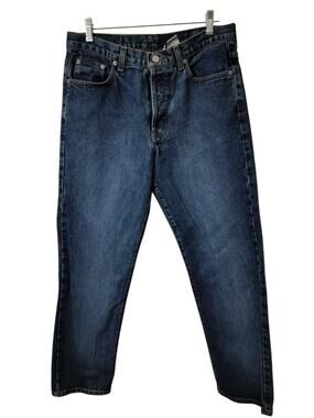 6080)Vtg 90s Calvin Klein Women Tapered Button Fly Mom Jeans Size 11 (30"x30"